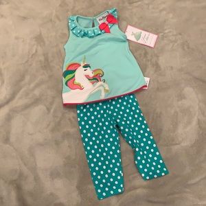 Spring Mint Green Unicorn Outfit